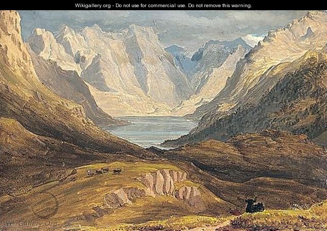 View Of Loch Coruisk, Isle Of Skye - William (Turner of Oxford) Turner