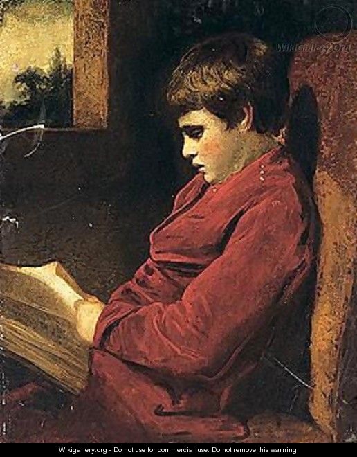 The Studious Boy - Sir Joshua Reynolds