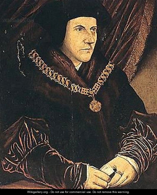 Portrait Of Sir Thomas More - (after) Holbein the Younger, Hans