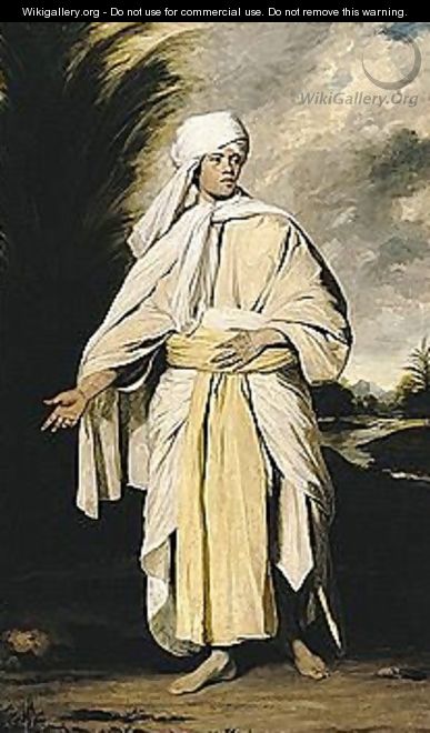 Portrait Of Omai - Sir Joshua Reynolds