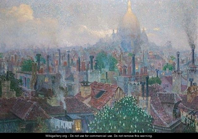 View Of Sacre Coeur From Montmartre - Rudolf Quittner