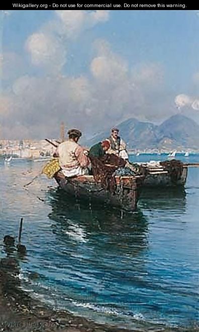 Marina Nel Golfo Di Napoli (Bay Of Naples) - Giuseppe Giardiello
