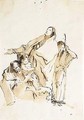 Pen And Brown Ink And Wash - Giovanni Battista Tiepolo