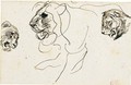 Pen And Brown Ink - Eugene Delacroix