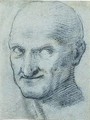 Head of a bald man - Florentine School