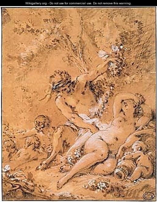 Jupiter and Antiope - François Boucher