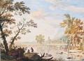 Italianate landscape - Jan Van Huysum