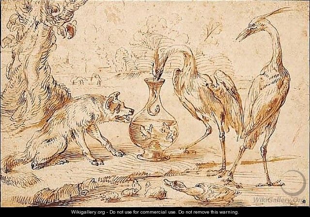 Pen And Brown Ink And Wash - Frans Snyders