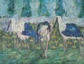 Storks - Maurice Brazil Prendergast