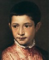 Portrait of Ranuccio Farnese (detail) - Tiziano Vecellio (Titian)