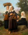 Girls of Fouesnant Returning from Market,1869 - William-Adolphe Bouguereau
