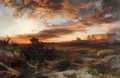 Sunset, La Rita - Thomas Moran