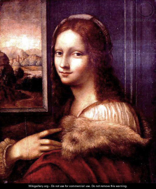 Young lady with a fur - Leonardo Da Vinci