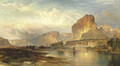 Cliffs of Green River - Thomas Moran