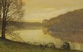 Roundhay Lake, Leeds - John Atkinson Grimshaw