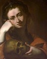 The Penitent Magdalen or Vanitas - Jusepe de Ribera