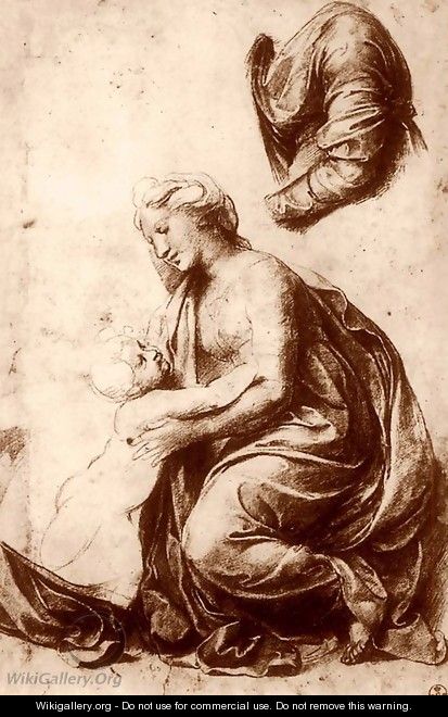 Study for the Holy Family - Raphael