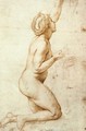 Kneeling Nude Woman - Raphael