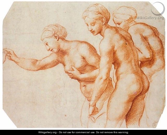 Study for the Three Graces - Raphael