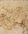 Cartoon for St George and the Dragon - Raphael