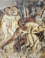 Last Judgment (detail) - Roman School