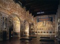 View of the Sala del Mappamondo - Simone Martini