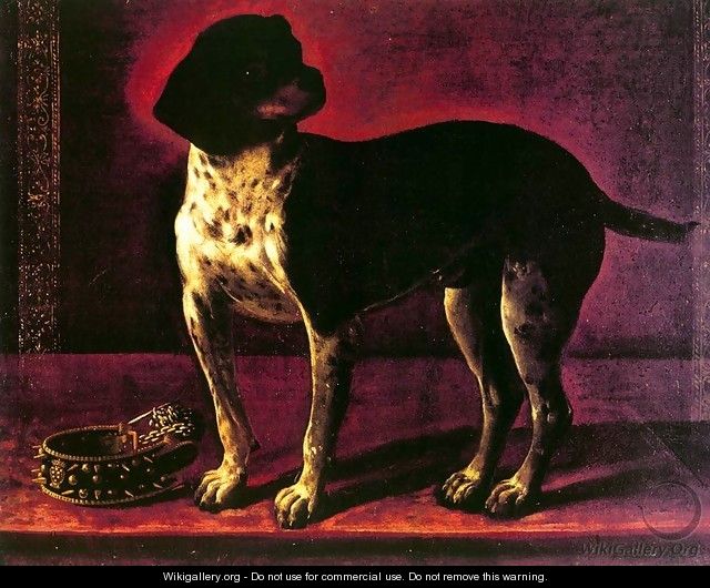 Portrait of a Dog - Tiberio di Tito