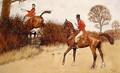 'Ar never gets off', hunting scene - Cecil Charles Aldin