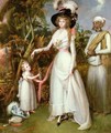 Mrs Graham of Kinross, her Daughter and a Jamadar - John Alefounder