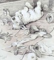 Mischievous Puppy - Cecil Charles Aldin