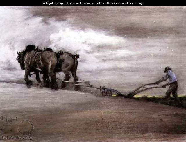 Ploughing 2 - Cecil Charles Aldin