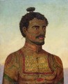 Man of the island of Nukahiwa (Nuka Hiva), Marquesas group - H Ainsworth
