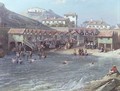 The Beginning of Sea Swimming in the Old Port of Biarritz 2 - Jean Jacques Alban de Lesgallery