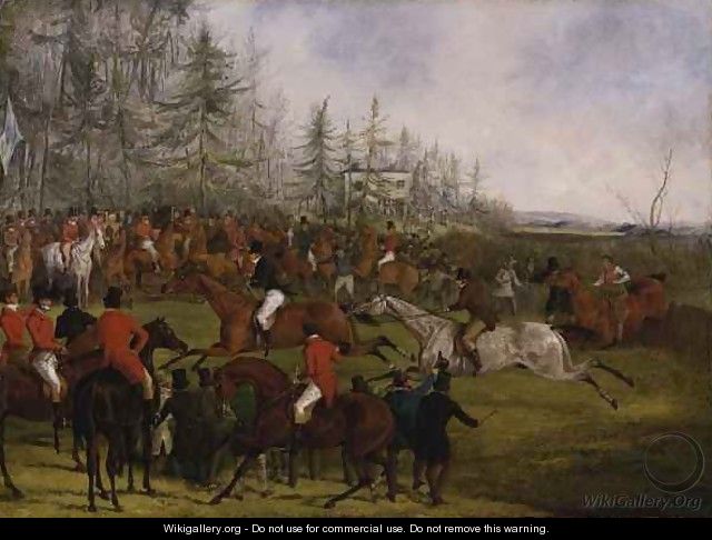 The Grand Leicestershire Steeplechase 4 - Henry Thomas Alken