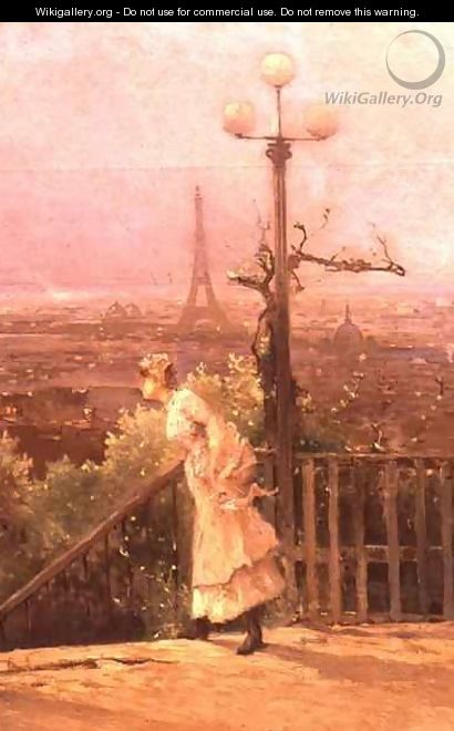 Paris seen from the heights of Montmartre 3 - Jean D
