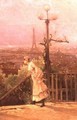 Paris seen from the heights of Montmartre 3 - Jean D'Alheim
