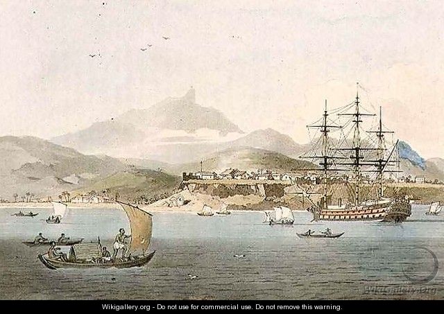 Porto Praya in the Island of St. Jago - (after) Alexander, William