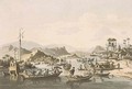 Cochin-Chinese Shipping on the River Taifo, plate 15 from 'A Voyage to Cochinchina' - (after) Alexander, William
