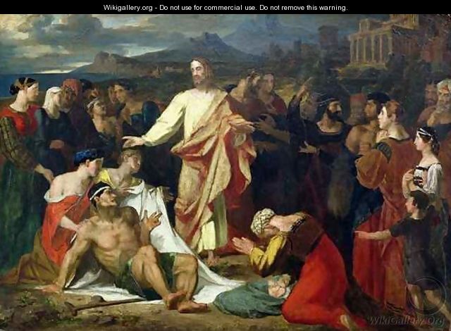 Christ Healing the Sick - Washington Allston