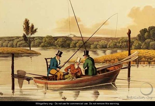 Fishing in a Punt - Henry Thomas Alken