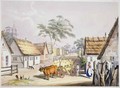 A village of German settlers near Adelaide - (after) Angas, George French