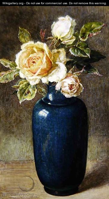 Vase of Roses - Helen Cordelia Coleman Angell