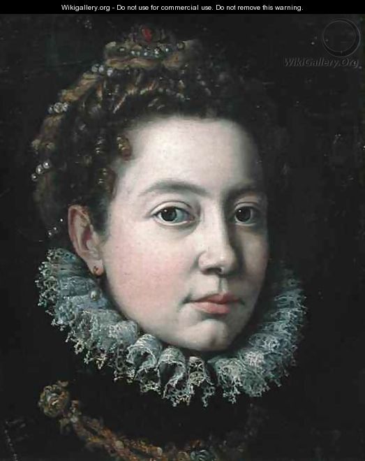 Portrait of a Woman, previously presumed to be Elisabeth of France (1545-68) - Sofonisba Anguissola