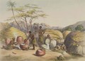 Gudu's Kraal at the Tugala, Women making Beer - (after) Angas, George French