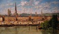 The Port at Rouen - Torello Ancillotti