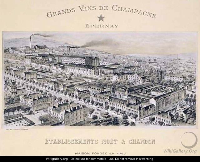 Moet and Chandon company, Epernay - B. Arnaud