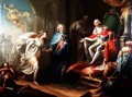Godoy Presenting Peace to Charles IV - Jose Aparicio