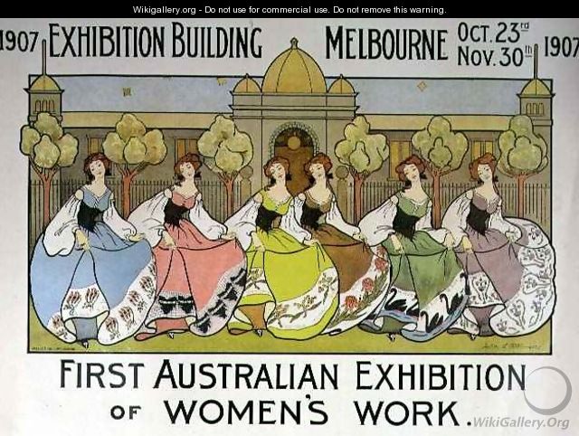 Design for a poster advertising the 