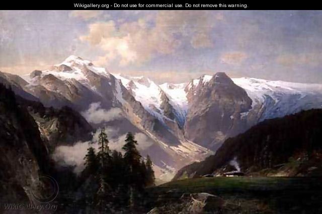 Mountain Landscape with the Grossglockner - Nicolai Astudin
