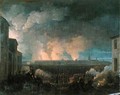 The Bombardment of Vienna by the French Army - Baron Louis Albert Bacler d
